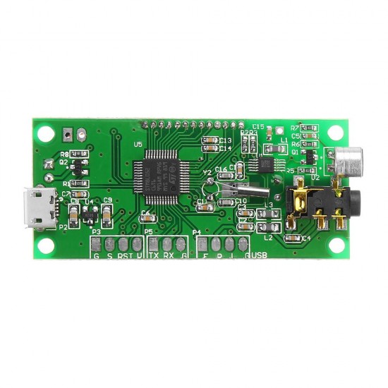 DSP PLL 87-108MHz Digital Wireless Microphone Stereo FM Transmitter Module Board DSP PLL 87-108MHz Digital Wireless Microphone Stereo FM Transmitter Module Board