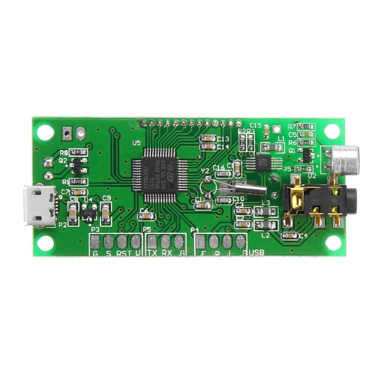 DSP PLL 87-108MHz Digital Wireless Microphone Stereo FM Transmitter Module Board