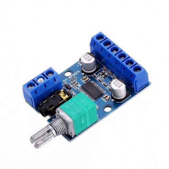 DY-AP3015 DC 8-24V 30W x 2 Class D Dual Channel High Power Stereo Digital Amplifier Board with Adjustable Volume Potentiometer