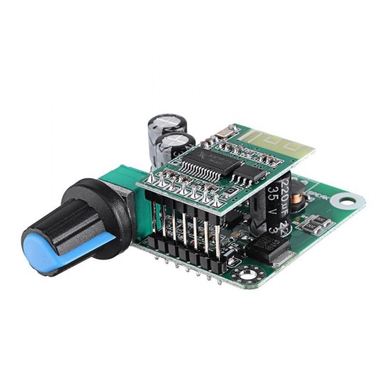 TPA3110 bluetooth 4.2 Digital Amplifier Board 15Wx2 Class D Stereo Power Amplifier DC 8V-26V TPA3110 bluetooth 4.2 Digital Amplifier Board 15Wx2 Class D Stereo Power Amplifier DC 8V-26V