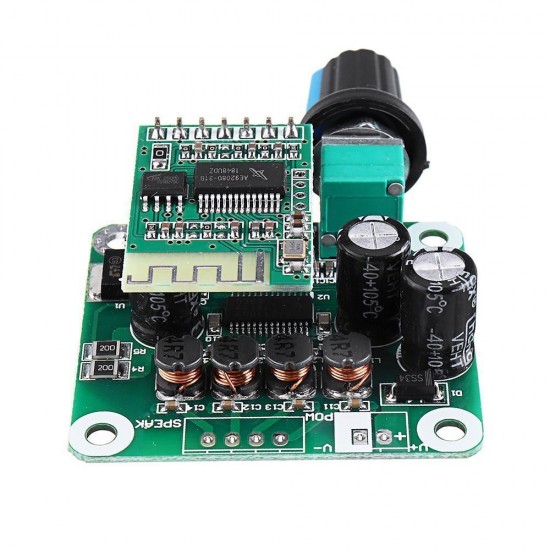 TPA3110 bluetooth 4.2 Digital Amplifier Board 15Wx2 Class D Stereo Power Amplifier DC 8V-26V TPA3110 bluetooth 4.2 Digital Amplifier Board 15Wx2 Class D Stereo Power Amplifier DC 8V-26V