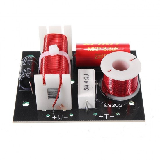 HIFI Crossover for DIY Speakers Audio Frequency Divider for 3-8 Inch Speakers for 4-8ohm Loudspeaker Amplifier 3200Hz HIFI Crossover for DIY Speakers Audio Frequency Divider for 3-8 Inch Speakers for 4-8ohm Loudspeaker Amplifier 3200Hz