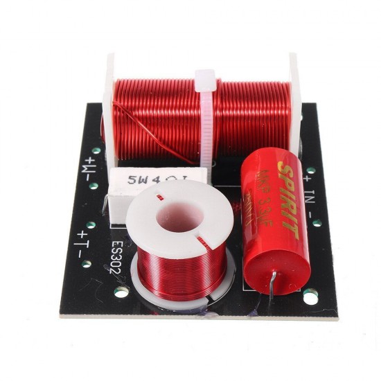 HIFI Crossover for DIY Speakers Audio Frequency Divider for 3-8 Inch Speakers for 4-8ohm Loudspeaker Amplifier 3200Hz