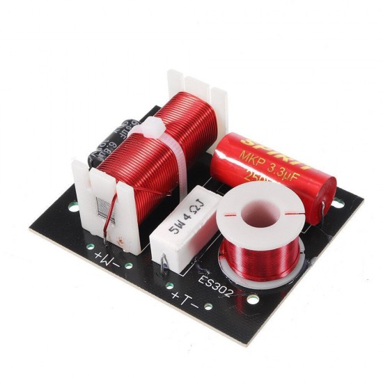 HIFI Crossover for DIY Speakers Audio Frequency Divider for 3-8 Inch Speakers for 4-8ohm Loudspeaker Amplifier 3200Hz