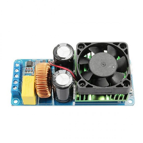 IRS2092S 500W Mono Channel Digital Amplifier Class D HIFI Power Amp Board With FAN