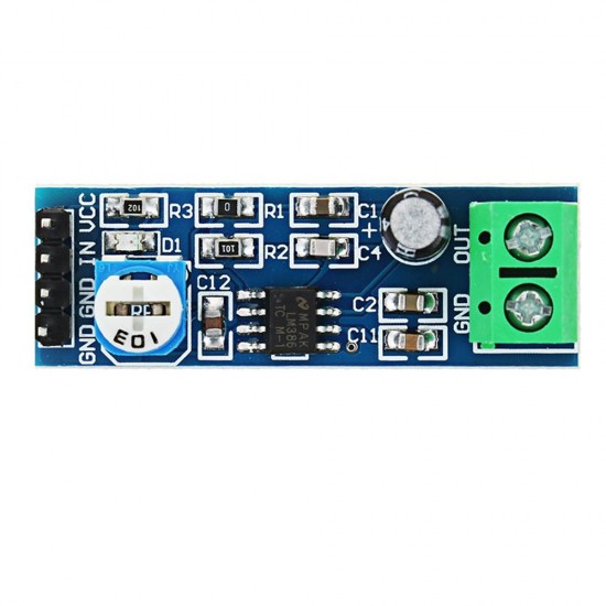 LM386 Audio Amplifier Module 200 Times Input 10K Adjustable Resistance LM386 Audio Amplifier Module 200 Times Input 10K Adjustable Resistance
