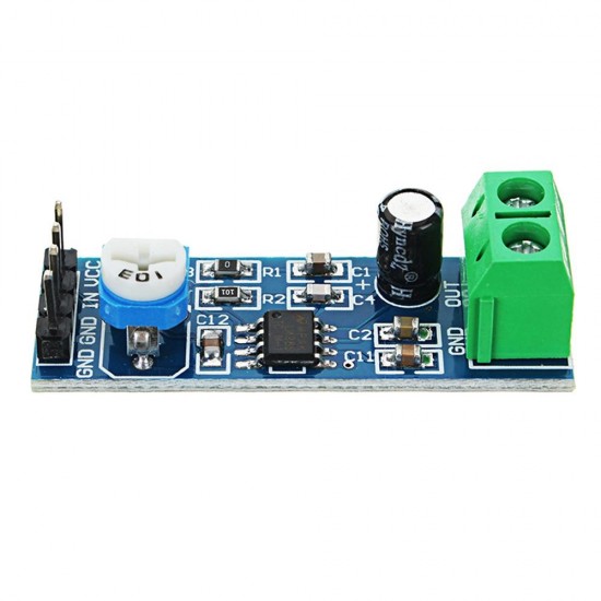 LM386 Audio Amplifier Module 200 Times Input 10K Adjustable Resistance