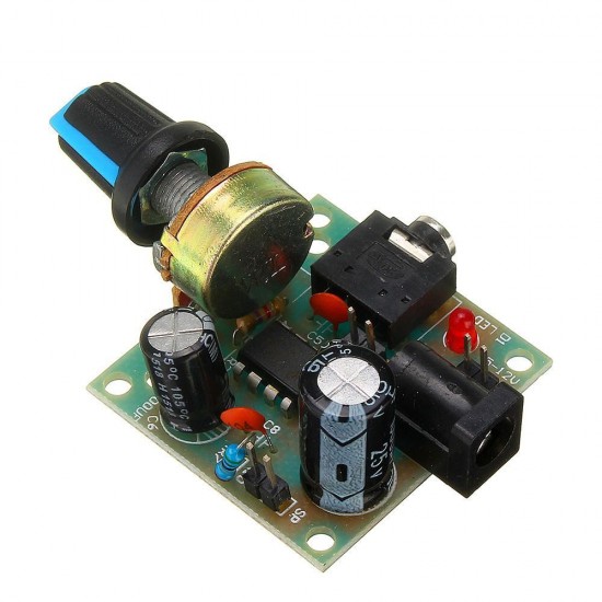 LM386 Mini DC 3V To 12V Amplifier Board Signal Amplifier Module LM386 Mini DC 3V To 12V Amplifier Board Signal Amplifier Module