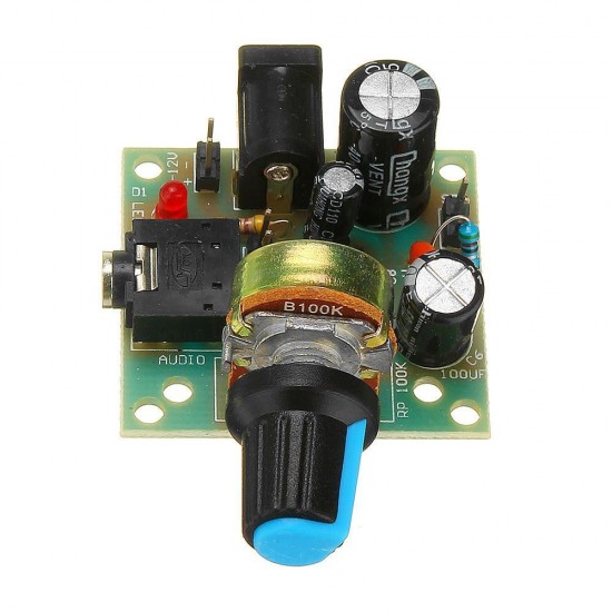 LM386 Mini DC 3V To 12V Amplifier Board Signal Amplifier Module LM386 Mini DC 3V To 12V Amplifier Board Signal Amplifier Module