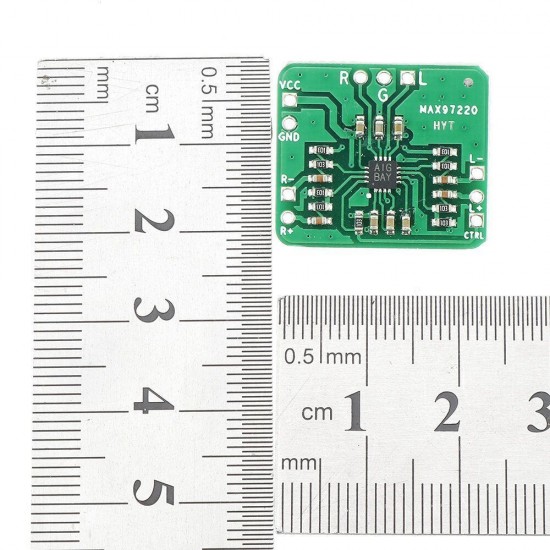 MAX97220 Differential to Balanced Power Amplifier Board Single-Channel Output AMP HIFI DC 2.5-5.5V MAX97220 Differential to Balanced Power Amplifier Board Single-Channel Output AMP HIFI DC 2.5-5.5V