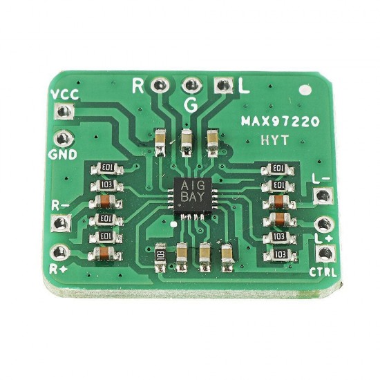 MAX97220 Differential to Balanced Power Amplifier Board Single-Channel Output AMP HIFI DC 2.5-5.5V MAX97220 Differential to Balanced Power Amplifier Board Single-Channel Output AMP HIFI DC 2.5-5.5V