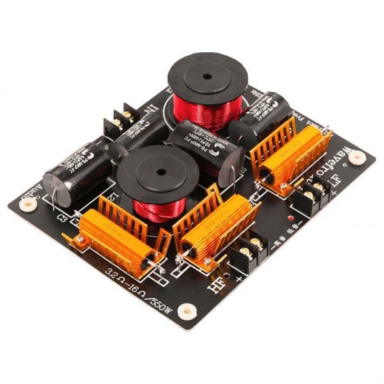 Two Frequency Divider High and Low High Power Crossover For Stage Box Acoustic Frequency Division 550W-800W Two Frequency Divider High and Low High Power Crossover For Stage Box Acoustic Frequency Division 550W-800W