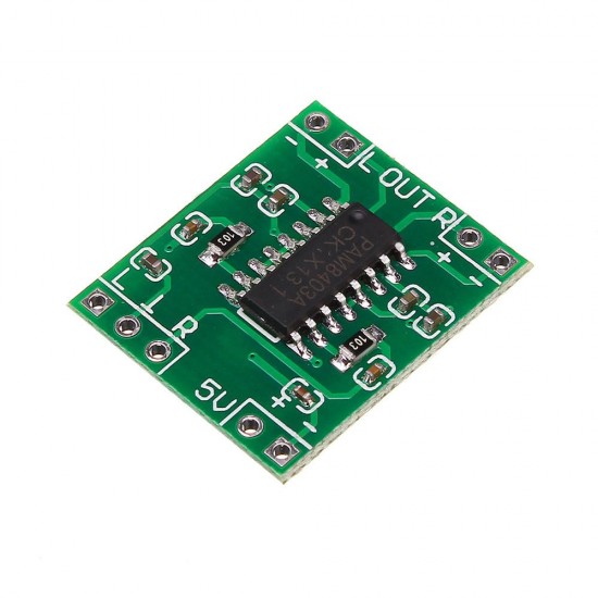 Mini Digital Power Amplifier Board 2x3W Class D Audio Module USB DC 5V PAM8403 Mini Digital Power Amplifier Board 2x3W Class D Audio Module USB DC 5V PAM8403