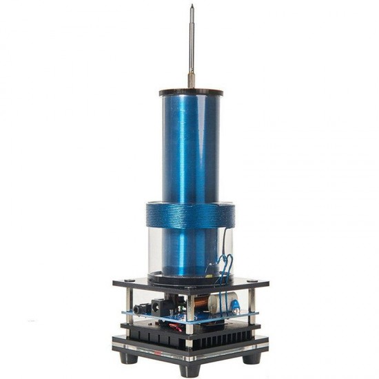 Music Tesla Coil Acrylic Shell Arc Plasma Speaker Wireless Transmission Experimental Desktop Toy Model Music Tesla Coil Acrylic Shell Arc Plasma Speaker Wireless Transmission Experimental Desktop Toy Model