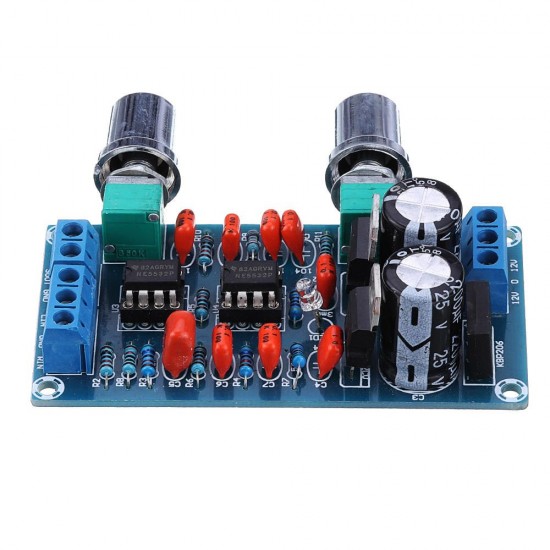 NE5532 Low Pass Filter Board Subwoofer Volume Control Board Amplifier Module 9-15V