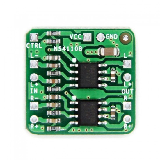 NS4110B DC 6-14V Differential Amplifier Board 2x18W Digital Class D/Class AB Audio Power Amplifier