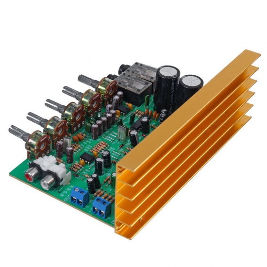 OK Amplifier 2.0 Channel 100W+100W with Reverberation High Power Amplifier Board OK Amplifier 2.0 Channel 100W+100W with Reverberation High Power Amplifier Board