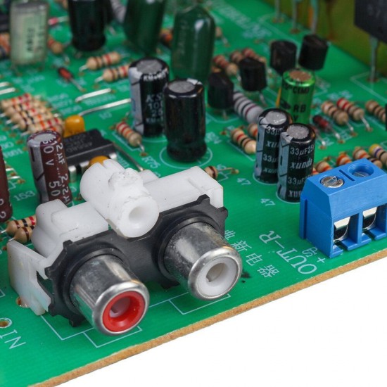 OK Amplifier 2.0 Channel 100W+100W with Reverberation High Power Amplifier Board OK Amplifier 2.0 Channel 100W+100W with Reverberation High Power Amplifier Board
