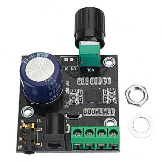 PAM8610 Dual Channel DC 12V 15W x 2 Class D HD Digital Audio Stereo High Power Amplifier Board