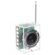 Radio FM Digital Sound Machine Level Indicator with Case 87-108MHz USB 5V LCD1602 LCD Screen 51 Single Chip Radio FM Digital Sound Machine Level Indicator with Case 87-108MHz USB 5V LCD1602 LCD Screen 51 Single Chip