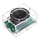 Radio FM Digital Sound Machine Level Indicator with Case 87-108MHz USB 5V LCD1602 LCD Screen 51 Single Chip