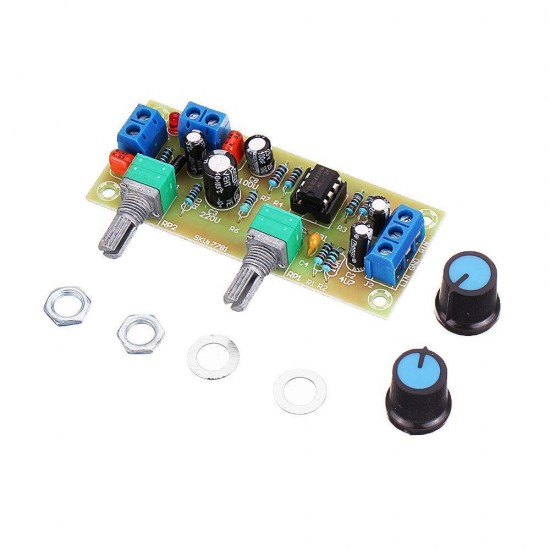 Single Power Supply DC10-24V 22Hz-300Hz Subwoofer Preamp Board Low Pass Filter Module Single Power Supply DC10-24V 22Hz-300Hz Subwoofer Preamp Board Low Pass Filter Module