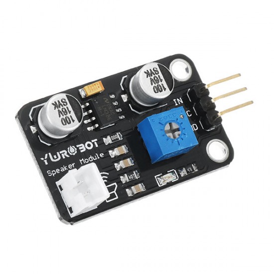 Speaker Module Power Amplifier Music Player Module for Arduino - products that work with official Arduino boards
