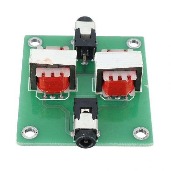 Stereo Audio Anti-interference Isolator Transformer Noise Filter Computer Audio Eliminate Current Sound