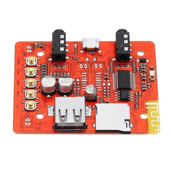 Stereo Digital Audio Amplifier Module Board Wireless bluetooth Receiver USB Adapter Support TF AUX Stereo Digital Audio Amplifier Module Board Wireless bluetooth Receiver USB Adapter Support TF AUX