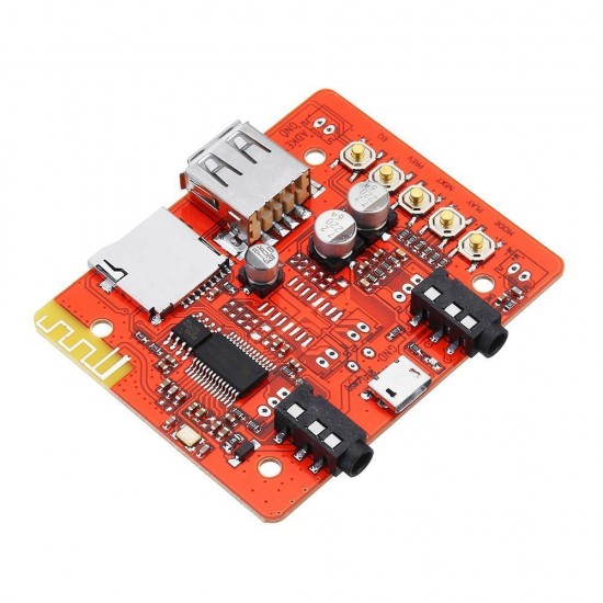 Stereo Digital Audio Amplifier Module Board Wireless bluetooth Receiver USB Adapter Support TF AUX