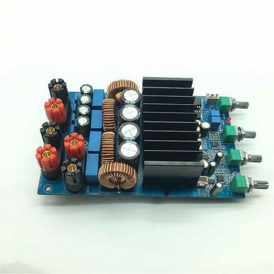 TAS5630 2.1 Digital Power Amplifier Board 300W+150W+150W HIFI High Power Amplifier + Acrylic Case