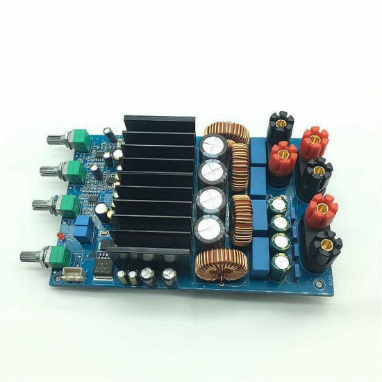 TAS5630 2.1 Digital Power Amplifier Board 300W+150W+150W HIFI High Power Amplifier + Acrylic Case TAS5630 2.1 Digital Power Amplifier Board 300W+150W+150W HIFI High Power Amplifier + Acrylic Case