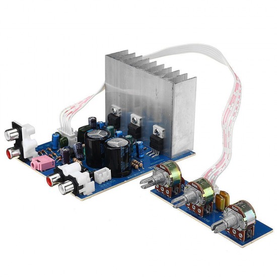 TDA2030 15W+15W 30W 2.1 Channel Subwoofer Amplifier Board DIY Finished Module TDA2030 15W+15W 30W 2.1 Channel Subwoofer Amplifier Board DIY Finished Module