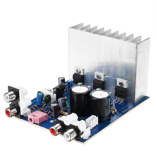 TDA2030 15W+15W 30W 2.1 Channel Subwoofer Amplifier Board DIY Finished Module TDA2030 15W+15W 30W 2.1 Channel Subwoofer Amplifier Board DIY Finished Module