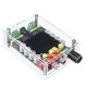 TDA7498 Stereo 2X100W Dual Channel High Power Digital Computer Power Amplifier with Acrylic Shell TDA7498 Stereo 2X100W Dual Channel High Power Digital Computer Power Amplifier with Acrylic Shell