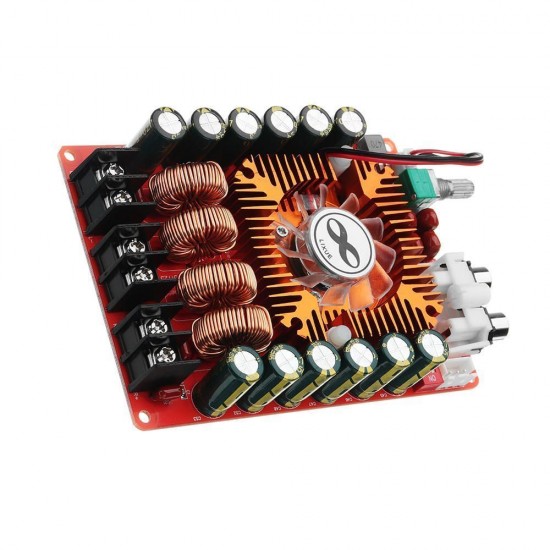 TDA7498E DC 15V To 36V 2X160W 8A High Power Digital Amplifier Board TDA7498E DC 15V To 36V 2X160W 8A High Power Digital Amplifier Board