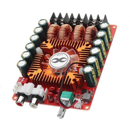 TDA7498E DC 15V To 36V 2X160W 8A High Power Digital Amplifier Board TDA7498E DC 15V To 36V 2X160W 8A High Power Digital Amplifier Board