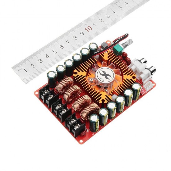 TDA7498E DC 15V To 36V 2X160W 8A High Power Digital Amplifier Board TDA7498E DC 15V To 36V 2X160W 8A High Power Digital Amplifier Board