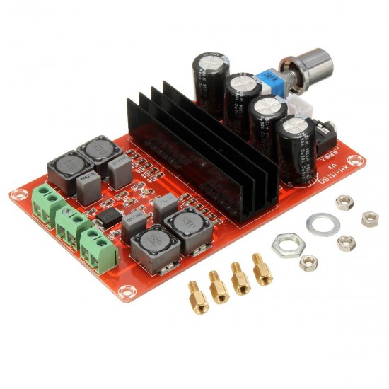 TPA3116D2 12V~24V Dual Channel 2x100W Audio Digital Amplifier Board TPA3116D2 12V~24V Dual Channel 2x100W Audio Digital Amplifier Board