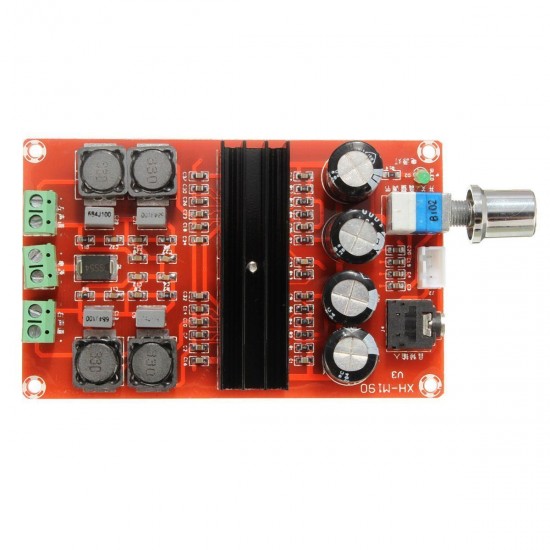 TPA3116D2 12V~24V Dual Channel 2x100W Audio Digital Amplifier Board