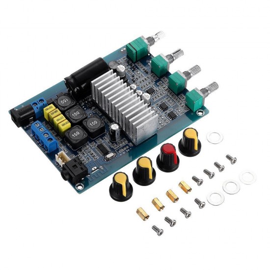 TPA3116D2 bluetooth 5.0 High Power 2.0 Digital Professional with Tuning Home Power Amplifier Board DC 12-24V