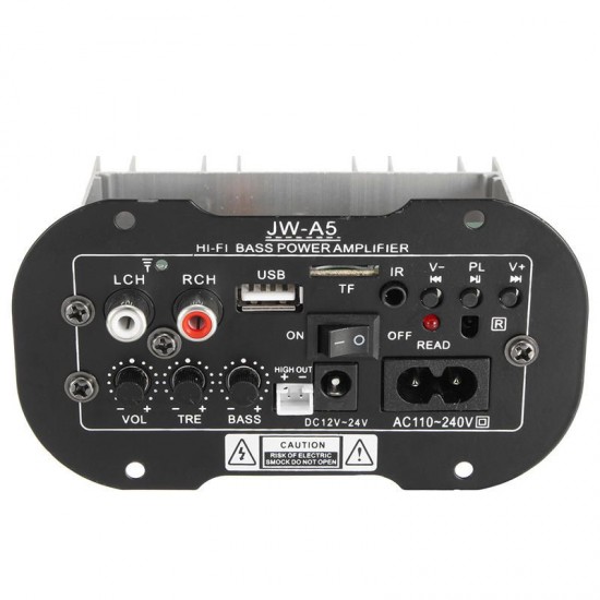 Universal Car Subwoofer 30W Hi-Fi Bass Power Amplifier Board With TF USB bluetooth Function
