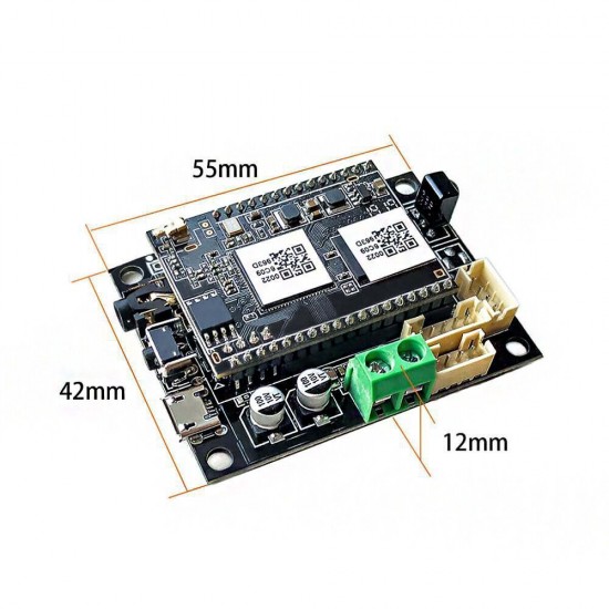 Mini V2 WiFi Audio Receiver Module 24bit 192kHz FLAC Multiroom for AmplifiedBoard