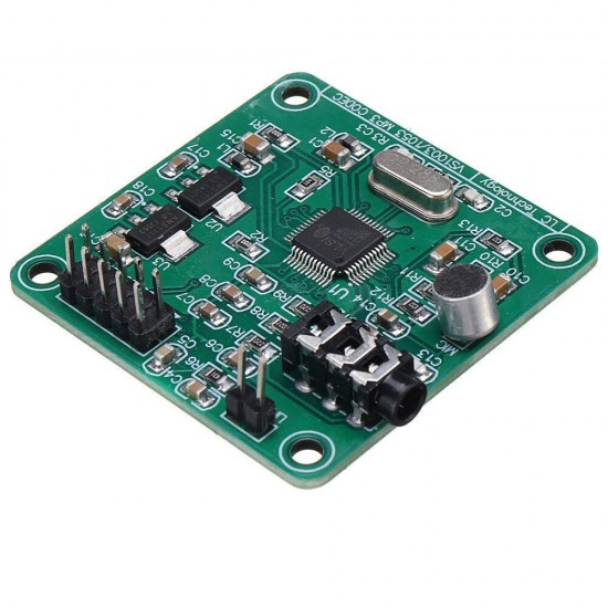 VS1053 Audio MP3 Player Module Audio Decoder Board Development Board Onboard Recording Function with Amplifier SPI