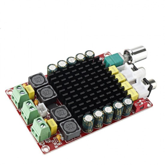 XH-A101 High Power Digital Power Amplifier Board TDA7498 with Shell and Fan 2*100W Power Supply DC9-34V XH-A101 High Power Digital Power Amplifier Board TDA7498 with Shell and Fan 2*100W Power Supply DC9-34V