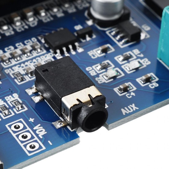 XH-A105 TDA7498 Digital bluetooth Power Amplifier Board Long Distance Support AUX Onboard Potentiometer Dual 100W