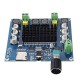 XH-A105 TDA7498 Digital bluetooth Power Amplifier Board Long Distance Support AUX Onboard Potentiometer Dual 100W