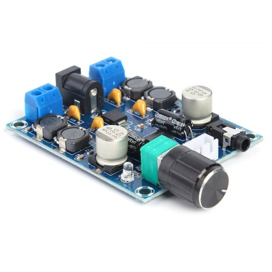 XH-M312 TPA3118D2 Digital Amplifier Board DC 24V HD Edition Dual Channel 2x45W Audio Power Amp Module