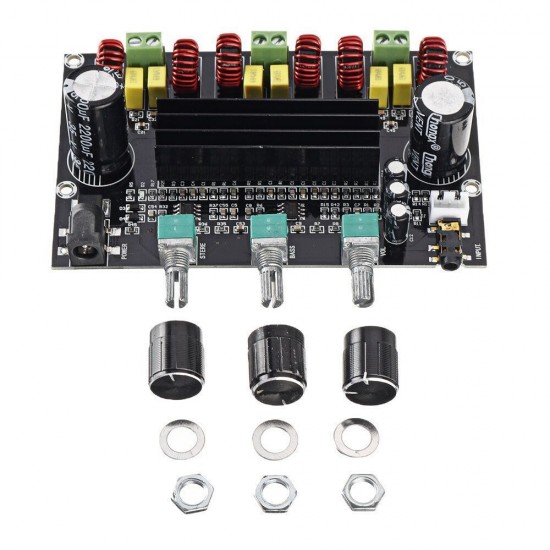 XH-M573 High Power 2.1 Channel TPA3116D2 Digital Amplifier Board 80W+80W+100W XH-M573 High Power 2.1 Channel TPA3116D2 Digital Amplifier Board 80W+80W+100W