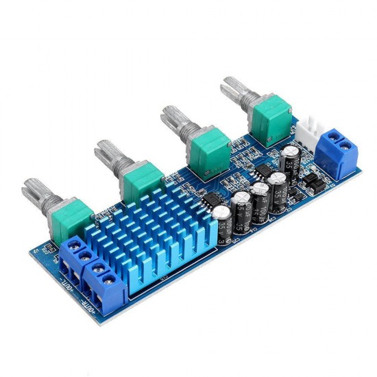 XH-M577 TPA3116D2 12-24V Digital Power Amplifier Board Audio Amplifier Board 80W*2 High Power Tone Board